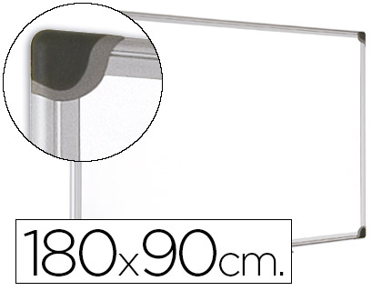 Pizarra blanca Bi-Office 180x90cm. acero vitrificado